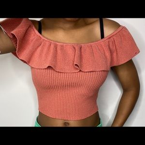 Fitted crop top